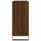 vidaXL Plattenschrank Braun Eichen-Optik 84,5x38x89 cm Holzwerkstoff vidaXL Plattenschrank Braun Eichen-Optik 84,5x38x89 cm Holzwerkstoff