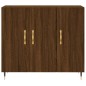 vidaXL Sideboard Braun Eichen-Optik 90x34x80 cm Holzwerkstoff vidaXL Sideboard Braun Eichen-Optik 90x34x80 cm Holzwerkstoff
