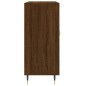 vidaXL Sideboard Braun Eichen-Optik 90x34x80 cm Holzwerkstoff vidaXL Sideboard Braun Eichen-Optik 90x34x80 cm Holzwerkstoff