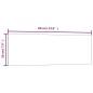 vidaXL Magnettafel Wandmontage Weiß 60x20 cm Hartglas vidaXL Magnettafel Wandmontage Weiß 60x20 cm Hartglas