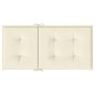 vidaXL Gartenstuhlauflagen für Niedriglehner 6 Stk. Creme 100x50x3 cm vidaXL Gartenstuhlauflagen für Niedriglehner 6 Stk. Creme 100x50x3 cm