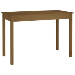 vidaXL Esstisch Honigbraun 110x55x75 cm Massivholz Kiefer
