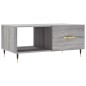 vidaXL Couchtisch Grau Sonoma 90x50x40 cm Holzwerkstoff vidaXL Couchtisch Grau Sonoma 90x50x40 cm Holzwerkstoff