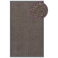 vidaXL Fußmatte getuftet Dunkelbraun 90x150 cm vidaXL Fußmatte getuftet Dunkelbraun 90x150 cm