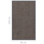 vidaXL Fußmatte getuftet Dunkelbraun 90x150 cm vidaXL Fußmatte getuftet Dunkelbraun 90x150 cm