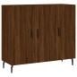 vidaXL Sideboard Braun Eichen-Optik 90x34x80 cm Holzwerkstoff vidaXL Sideboard Braun Eichen-Optik 90x34x80 cm Holzwerkstoff