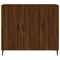 vidaXL Sideboard Braun Eichen-Optik 90x34x80 cm Holzwerkstoff vidaXL Sideboard Braun Eichen-Optik 90x34x80 cm Holzwerkstoff