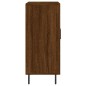 vidaXL Sideboard Braun Eichen-Optik 90x34x80 cm Holzwerkstoff vidaXL Sideboard Braun Eichen-Optik 90x34x80 cm Holzwerkstoff