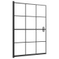 vidaXL Duschkabine ESG 100x140 cm Schwarz vidaXL Duschkabine ESG 100x140 cm Schwarz