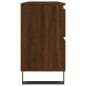 vidaXL Badschrank Braun Eichen-Optik 80x33x60 cm Holzwerkstoff vidaXL Badschrank Braun Eichen-Optik 80x33x60 cm Holzwerkstoff