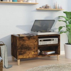 vidaXL Plattenschrank Räuchereiche 84,5x38x48 cm Holzwerkstoff