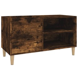 vidaXL Plattenschrank Räuchereiche 84,5x38x48 cm Holzwerkstoff
