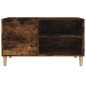 vidaXL Plattenschrank Räuchereiche 84,5x38x48 cm Holzwerkstoff vidaXL Plattenschrank Räuchereiche 84,5x38x48 cm Holzwerkstoff