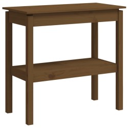 vidaXL Konsolentisch Honigbraun 80x40x75 cm Massivholz Kiefer