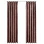 vidaXL Verdunkelungsvorhänge Haken 2 Stk. Samt Antik-Rosa 140x175cm vidaXL Verdunkelungsvorhänge Haken 2 Stk. Samt Antik-Rosa 140x175cm