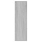 vidaXL Bücherschrank Grau Sonoma 98x30x98 cm vidaXL Bücherschrank Grau Sonoma 98x30x98 cm