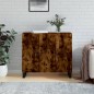 vidaXL Sideboard Räuchereiche 90x34x80 cm Holzwerkstoff vidaXL Sideboard Räuchereiche 90x34x80 cm Holzwerkstoff