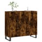 vidaXL Sideboard Räuchereiche 90x34x80 cm Holzwerkstoff vidaXL Sideboard Räuchereiche 90x34x80 cm Holzwerkstoff