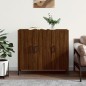 vidaXL Sideboard Braun Eichen-Optik 90x34x80 cm Holzwerkstoff vidaXL Sideboard Braun Eichen-Optik 90x34x80 cm Holzwerkstoff