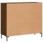 vidaXL Sideboard Braun Eichen-Optik 90x34x80 cm Holzwerkstoff vidaXL Sideboard Braun Eichen-Optik 90x34x80 cm Holzwerkstoff