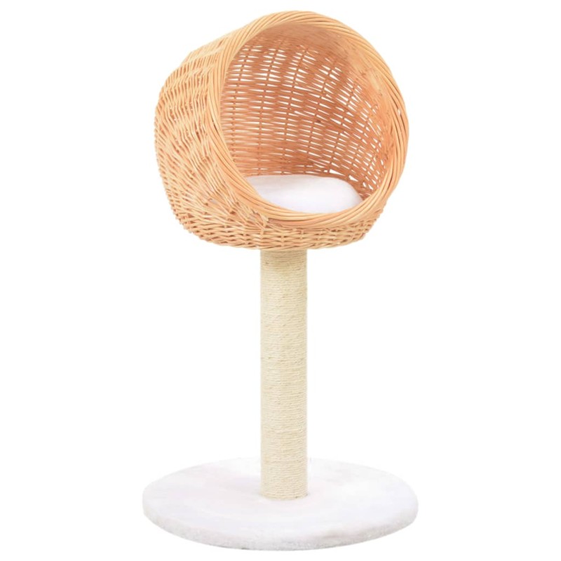 vidaXL Katzen-Kratzbaum Sisal Natürliches Weidenholz vidaXL Katzen-Kratzbaum Sisal Natürliches Weidenholz