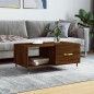 vidaXL Couchtisch Braun Eichen-Optik 90x50x40 cm Holzwerkstoff vidaXL Couchtisch Braun Eichen-Optik 90x50x40 cm Holzwerkstoff