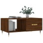 vidaXL Couchtisch Braun Eichen-Optik 90x50x40 cm Holzwerkstoff vidaXL Couchtisch Braun Eichen-Optik 90x50x40 cm Holzwerkstoff
