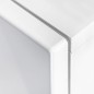 VidaXL 5-tlg. TV-Wohnwand-Set mit LED-Leuchten Hochglanz-Weiß VidaXL 5-tlg. TV-Wohnwand-Set mit LED-Leuchten Hochglanz-Weiß