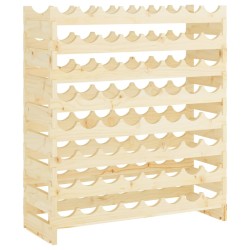 vidaXL Weinregal 83x29x90 cm Massivholz Kiefer