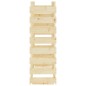 vidaXL Weinregal 83x29x90 cm Massivholz Kiefer vidaXL Weinregal 83x29x90 cm Massivholz Kiefer
