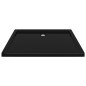 vidaXL Duschtasse ABS Rechteckig Schwarz 70x90 cm vidaXL Duschtasse ABS Rechteckig Schwarz 70x90 cm
