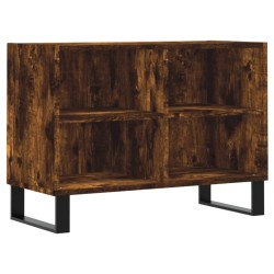 vidaXL TV-Schrank Räuchereiche 69,5x30x50 cm Holzwerkstoff