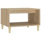 vidaXL Couchtisch Sonoma-Eiche 60x50x40 cm Holzwerkstoff vidaXL Couchtisch Sonoma-Eiche 60x50x40 cm Holzwerkstoff