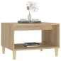 vidaXL Couchtisch Sonoma-Eiche 60x50x40 cm Holzwerkstoff vidaXL Couchtisch Sonoma-Eiche 60x50x40 cm Holzwerkstoff