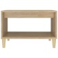 vidaXL Couchtisch Sonoma-Eiche 60x50x40 cm Holzwerkstoff vidaXL Couchtisch Sonoma-Eiche 60x50x40 cm Holzwerkstoff