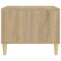 vidaXL Couchtisch Sonoma-Eiche 60x50x40 cm Holzwerkstoff vidaXL Couchtisch Sonoma-Eiche 60x50x40 cm Holzwerkstoff