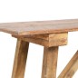 vidaXL Konsolentisch 130x40x80 cm Altholz Massiv vidaXL Konsolentisch 130x40x80 cm Altholz Massiv