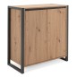 Finori Beistellschrank Denver 1 Artisan-Eiche und Anthrazit Finori Beistellschrank Denver 1 Artisan-Eiche und Anthrazit