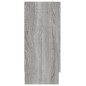 vidaXL Sideboard Grau Sonoma 120x30,5x70 cm Holzwerkstoff