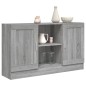 vidaXL Sideboard Grau Sonoma 120x30,5x70 cm Holzwerkstoff