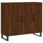 vidaXL Sideboard Braun Eichen-Optik 90x34x80 cm Holzwerkstoff vidaXL Sideboard Braun Eichen-Optik 90x34x80 cm Holzwerkstoff