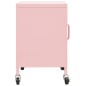 vidaXL Lagerschrank Rosa 60x35x56 cm Stahl vidaXL Lagerschrank Rosa 60x35x56 cm Stahl