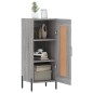 vidaXL Sideboard Grau Sonoma 34,5x34x90 cm Holzwerkstoff vidaXL Sideboard Grau Sonoma 34,5x34x90 cm Holzwerkstoff