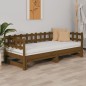 vidaXL Tagesbett Ausziehbar Honigbraun 2x(90x200) cm Massivholz Kiefer vidaXL Tagesbett Ausziehbar Honigbraun 2x(90x200) cm Massivholz Kiefer