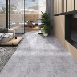 vidaXL PVC-Laminat-Dielen 4,46 m² 3 mm Selbstklebend Zementgrau