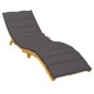 Sonnenliegen-Auflage Anthrazit 200x70x3 cm Oxford-Gewebe Sonnenliegen-Auflage Anthrazit 200x70x3 cm Oxford-Gewebe