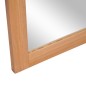 vidaXL Wandspiegel Teak Massiv 50x70 cm vidaXL Wandspiegel Teak Massiv 50x70 cm