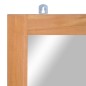 vidaXL Wandspiegel Teak Massiv 50x70 cm vidaXL Wandspiegel Teak Massiv 50x70 cm