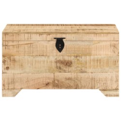 vidaXL Truhe Massivholz Mango