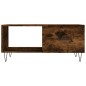vidaXL Couchtisch Räuchereiche 90x50x40 cm Holzwerkstoff vidaXL Couchtisch Räuchereiche 90x50x40 cm Holzwerkstoff